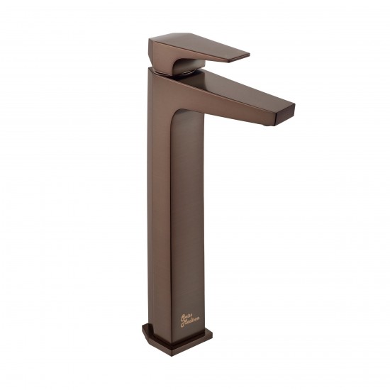 Voltaire Single Hole, Single-Handle, High Arc Bathroom Faucet, Oil Rubbed Bronze