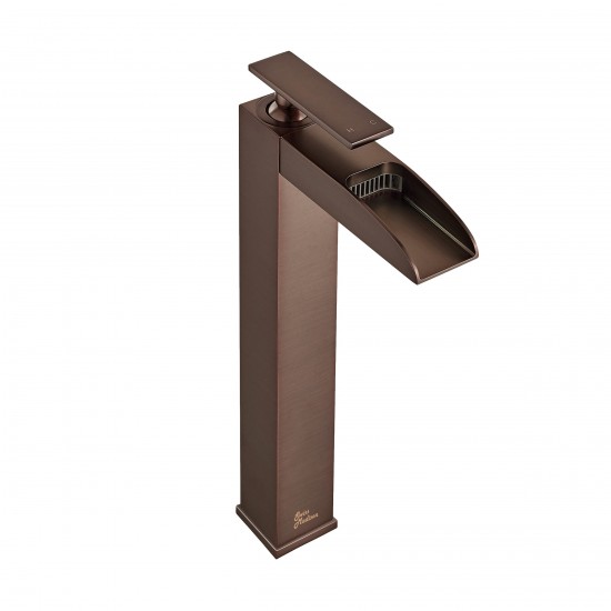 Concorde Single Hole, Single-Handle, High Arc Waterfall, Bathroom Faucet