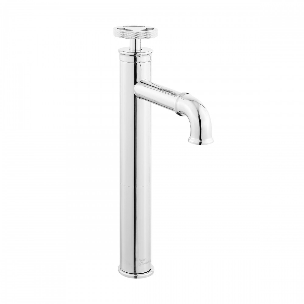 Avallon Single Hole, Single-Handle Wheel, High Arc Bathroom Faucet in Chrome Avallon Single Hole, Single-Handle Wheel, High Arc Bathroom Faucet in Chrome