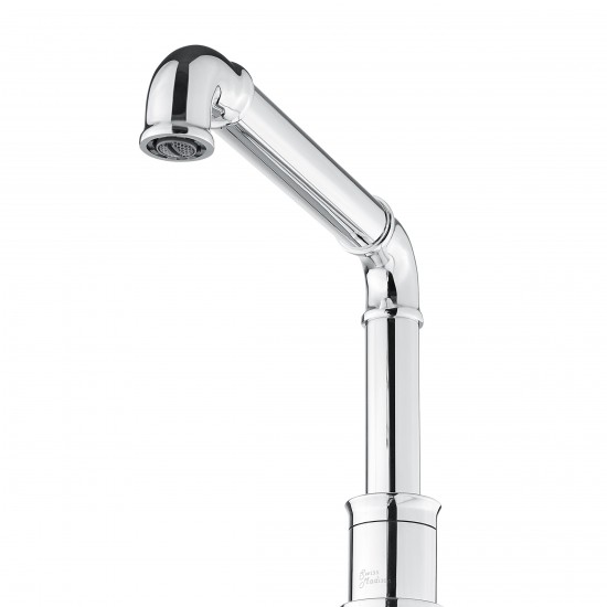 Avallon 8 in. Widespread, Sleek Handle, Bathroom Faucet in Chrome