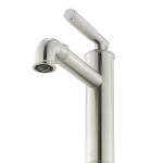 Avallon Single Hole, Single-Handle Sleek, Bathroom Faucet in Brushed Nickel