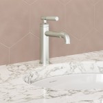 Avallon Single Hole, Single-Handle Sleek, Bathroom Faucet in Brushed Nickel