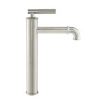 Avallon Single Hole/Single-Handle Sleek/High Arc Bathroom Faucet, Brushed Nickel