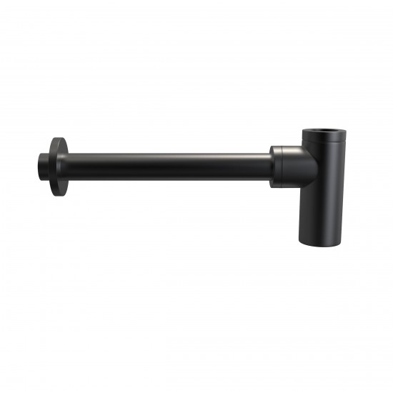 Swiss Madison Bottle Trap Drain, Matte Black