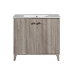 Swiss Madison Eclair 36 Single, Two Doors, Bathroom Vanity