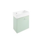 Swiss Madison Colmer 18" Wall-Mounted Bathroom Vanity in Mint