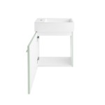 Swiss Madison Colmer 18" Wall-Mounted Bathroom Vanity in Mint