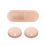 Swiss Madison Toilet Hardware Rose Gold (SM-1T254HBG)