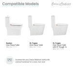 Swiss Madison Toilet Hardware Rose Gold (SM-1T254HBG)