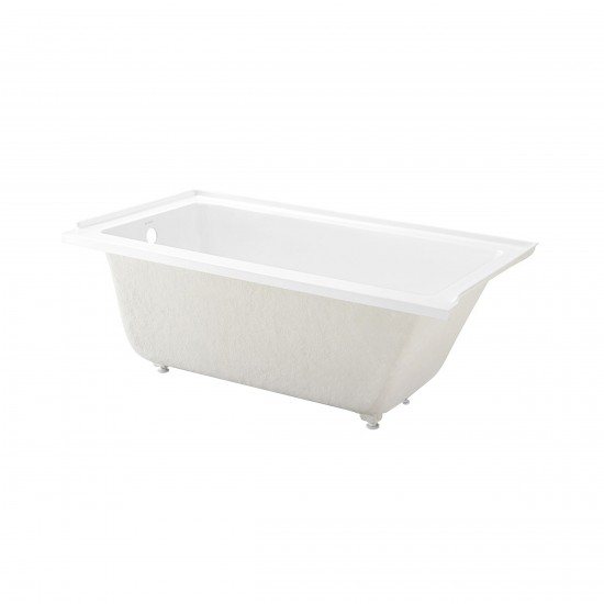 Swiss Madison Voltaire 66" X 32" Left-Hand Drain Alcove Bathtub