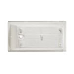 Swiss Madison Voltaire 66" X 32" Left-Hand Drain Alcove Bathtub