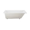 Voltaire 66 "x 36" Reversible Drain Drop-In Bathtub