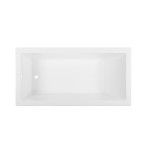 Voltaire 60"x 30" Reversible Drain Drop-In Bathtub