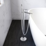 Swiss Madison Plaisir Freestanding Bathtub Faucet in Chrome