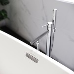 Swiss Madison Plaisir Freestanding Bathtub Faucet in Chrome