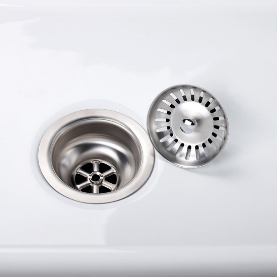Swiss Madison 4.5 Slotted Stainless Steel Drain