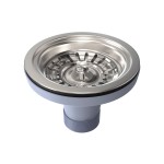 Swiss Madison 4.5 Slotted Stainless Steel Drain, SM-KD788