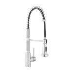Swiss Madison Nouvet Single Handle, Pull-Down Kitchen Faucet in Chrome