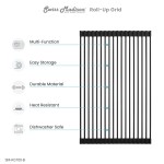 Swiss Madison 20 x 12 " Kitchen Sink Grid, Black