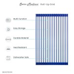 Swiss Madison 20 x 12 " Kitchen Sink Grid, Navy Blue