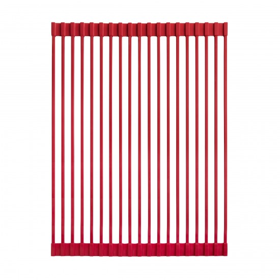 Swiss Madison 17" x 13" Kitchen Sink Grid, Red