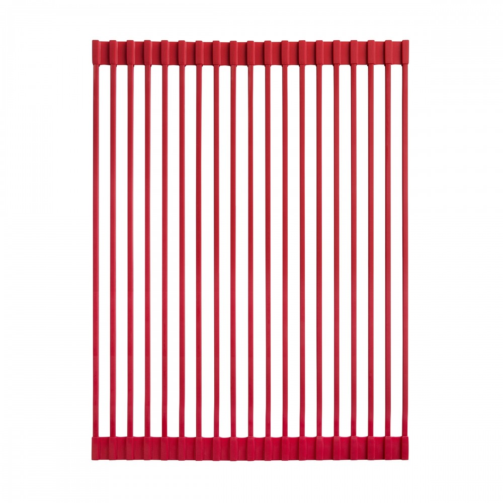 Swiss Madison 17" x 13" Kitchen Sink Grid, Red