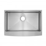 Rivage 30 x 21 Stainless Steel, Single Basin, Farmhouse Kitchen Sink with Apron