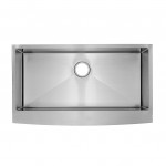 Rivage 36 x 21 Stainless Steel, Single Basin, Farmhouse Kitchen Sink with Apron