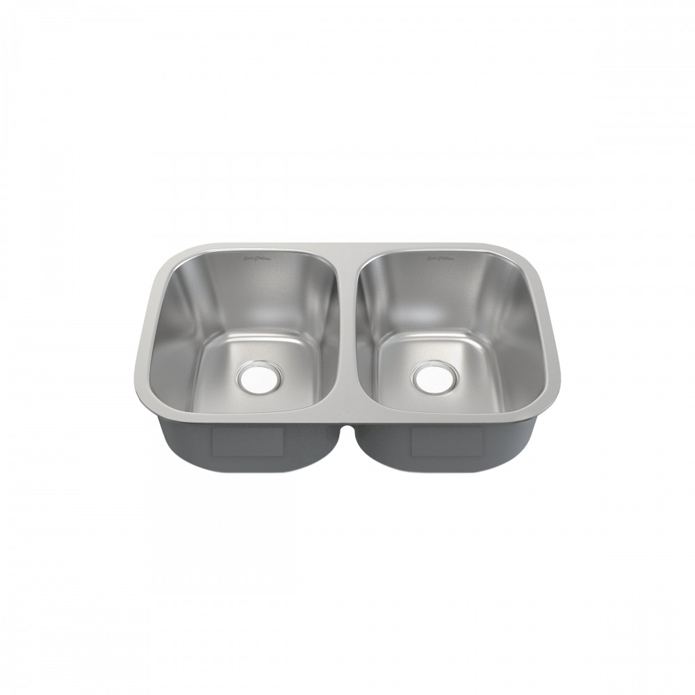 Toulouse 29 x 18 Stainless Steel, Dual Basin, Undermount Kitchen Sink