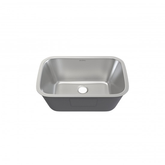 Toulouse 27 x 18 Stainless Steel, Single Basin, Undermount Kitchen Sink