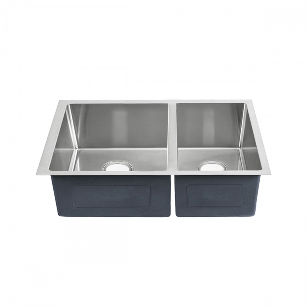 Rivage 33 x 20 Stainless Steel, Dual Basin, Undermount Kitchen Sink Rivage 33 x 20 Stainless Steel, Dual Basin, Undermount Kitchen Sink