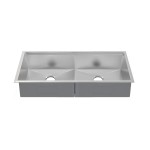 Rivage 45 x 19 Dual Basin Undermount Kitchen Workstation Sink