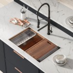 Tourner 30 x 19, Single Basin, Undermount Kitchen Workstation Sink in Rose Gold