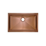 Tourner 30 x 19, Single Basin, Undermount Kitchen Workstation Sink in Rose Gold