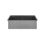 Tourner 32 x 19 Stainless Steel, Undermount Kitchen Workstation Sink in Black