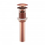 Swiss Madison Residential Pop Up Sink Drain 1.75 in Rose Gold