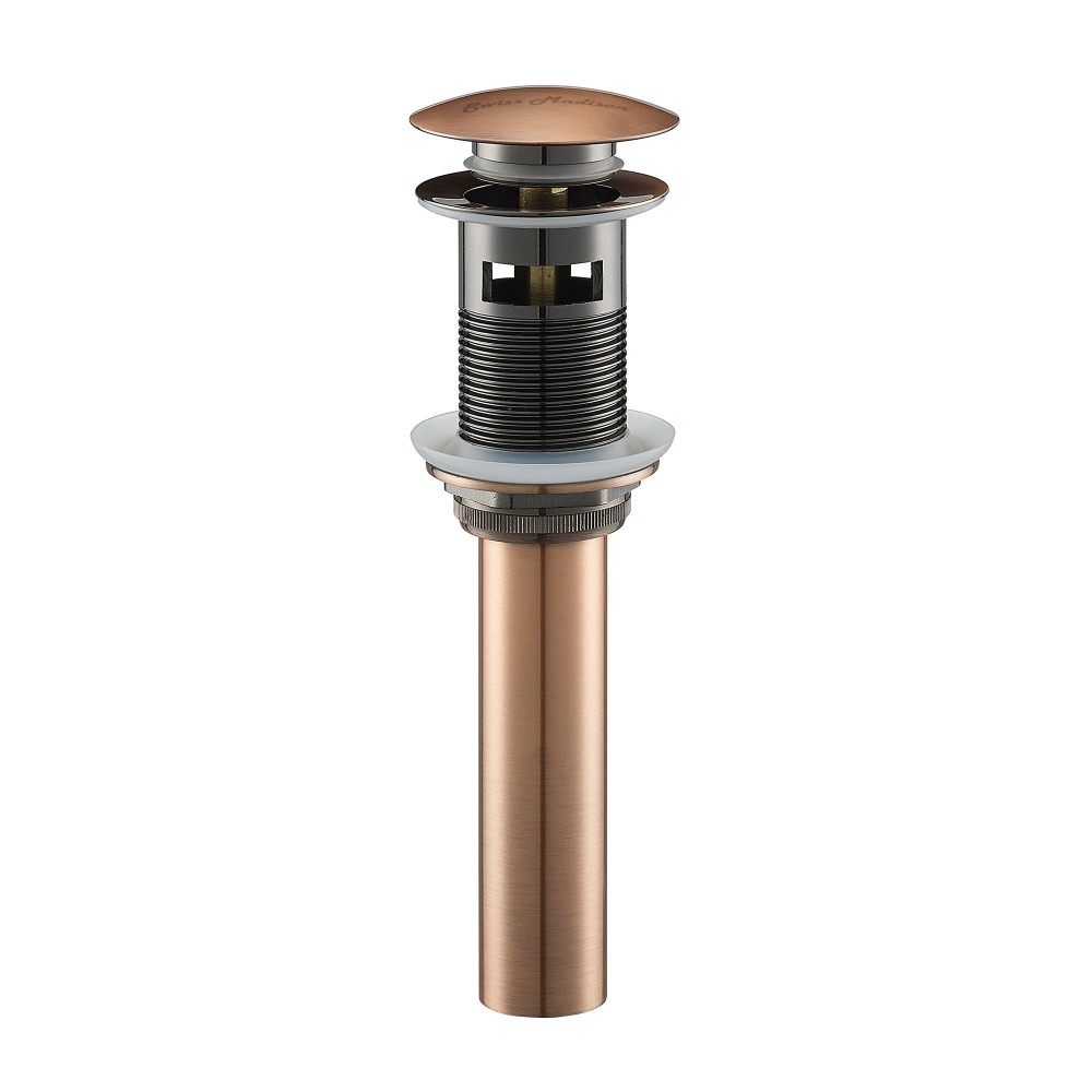 Swiss Madison Residential Pop Up Sink Drain 1.75 in Bronze Swiss Madison Residential Pop Up Sink Drain 1.75 in Bronze