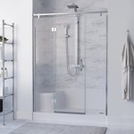 Aquatique 60x32 Single Threshold Shower Base, RH Drain, Left Hand Seat in White