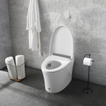 Hugo Intelligent Tankless Elongated Toilet, Touchless Dual-Flush 1.1/1.6 gpf