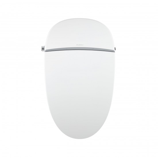 Intelligent Tankless Elongated Toilet and Bidet, Touchless Dual Flush 1.1/1.6gpf