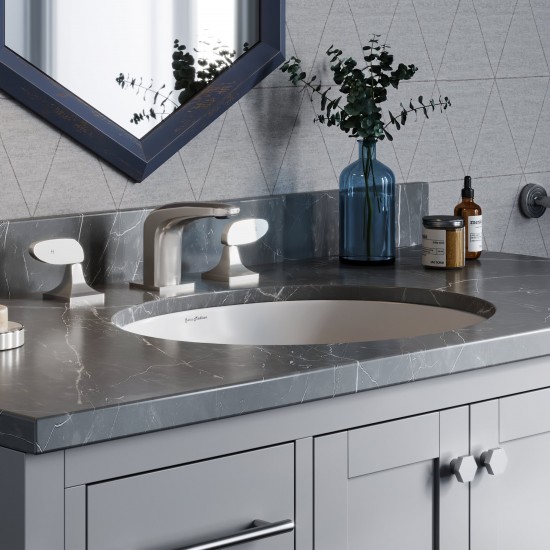 Swiss Madison Monaco 18 Oval Under-Mount Bathroom Sink