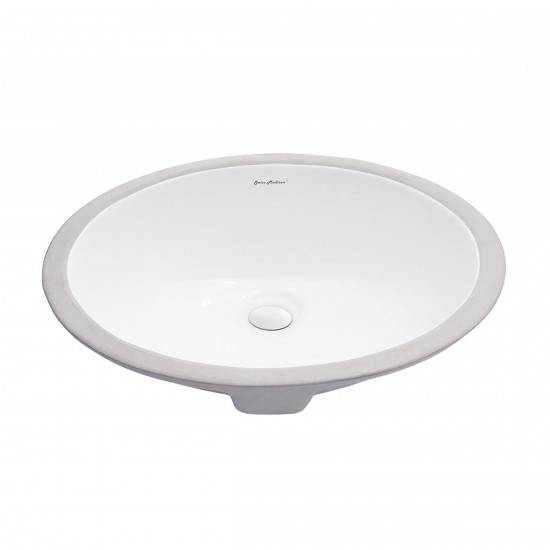 Swiss Madison Monaco 19 Oval Under-Mount Bathroom Sink