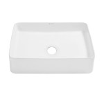 Swiss Madison Concorde 19 Rectangle Ceramic Vessel Sink