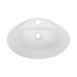 Swiss Madison Ivy 23 Oval Ceramic Vessel Sink