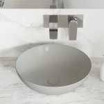 Swiss Madison Classe 16 Color Ceramic Sink in Matte Grey
