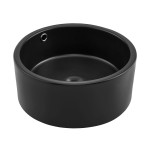 Swiss Madison Monaco 16.5” Round Vessel Sink in Matte Black