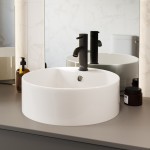 Swiss Madison Monaco Round Vessel Sink with Faucet Mount