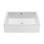 Swiss Madison Voltaire 17 Square Ceramic Vessel Sink