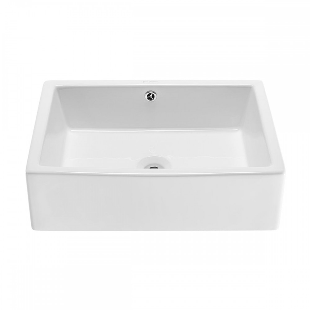 Swiss Madison Voltaire 17 Square Ceramic Vessel Sink