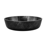 Swiss Madison Avallon 16.5 " Round Glass Vessel Sink, Black